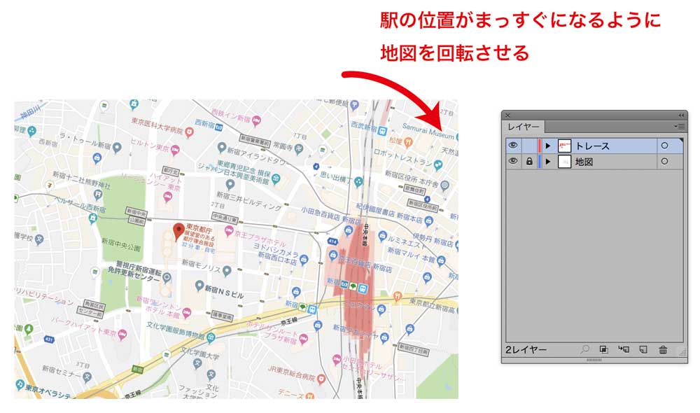 Illustrator初心者でも簡単 地図の作り方 画像付き デザイナーの道しるべ