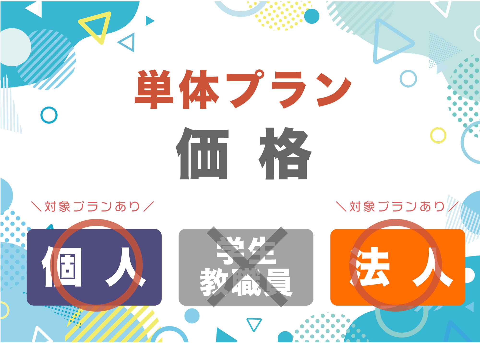 Adobe単体プランの料金・価格